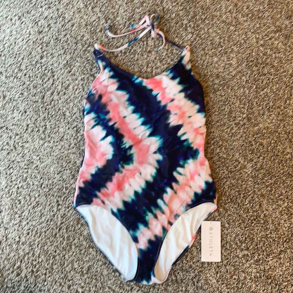 NWT Athleta one piece swim suit LT large tall